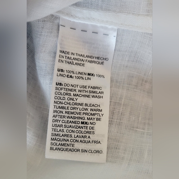 Chico's palm leaves tunic - Picture 6 of 6